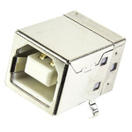 Wurth Elektronik Right Angle, PCB Mount, Socket Type B USB Connector