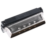 TE Connectivity, III Male 50 Pin Straight SCSI Connector 1.27mm Pitch