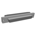 TE Connectivity, AMPLIMITE .050 III Female 68 Pin Straight Panel Mount SCSI Connector 1.27mm Pitch, IDC, No Latch