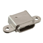TE Connectivity Right Angle, SMT, Socket Type B 2.0 USB Connector