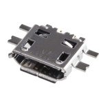JST Straight, PCB Mount, Socket Type B USB Connector