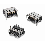 Wurth Elektronik Straight, Through Hole, Plug Type A 2.0 USB Connector