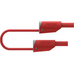 Electro PJP Test lead, 36A, 600 → 1000V, Red, 50cm Lead Length
