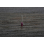 RS PRO Insulated Crimp Bootlace Ferrule, 8mm Pin Length, 1.1mm Pin Diameter, 0.25mm² Wire Size, Purple