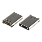 Hirose Straight, PCB Mount, Plug Type C 3.1 USB Connector