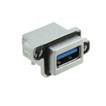 Amphenol ICC Right Angle, PCB Mount, Socket Type A 3.0 IP67 USB Connector