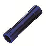 RS PRO Insulated Crimp Blade Terminal 26mm Blade Length, 1.5mm² to 2.5mm², 16AWG to 14AWG, Blue