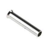 RS PRO Crimp Bootlace Ferrule, 8mm Pin Length, 1.5mm Pin Diameter, 0.75mm² Wire Size