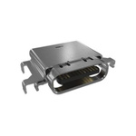 Amphenol Right Angle, SMT, Socket Type C 4.0 USB C Connector