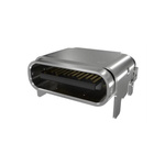 Amphenol Communications Solutions Right Angle, Top Mount Type Type C USB3.2 USB C Connector