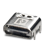 Phoenix Contact Straight Type USB-A 2.0 IP20 USB Connector