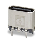 Phoenix Contact Straight Type USB-C USB 3.1 IP20 USB Connector