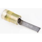 RS PRO Insulated Crimp Blade Terminal 18mm Blade Length, 4mm² to 6mm², 12AWG to 10AWG, Yellow