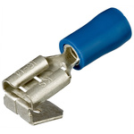 Knipex Hooked Nylon Crimp Blade Terminal, 16AWG to 14AWG, Blue