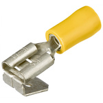 Knipex Hooked Nylon Crimp Blade Terminal, 12AWG to 10AWG, Yellow