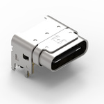 Wurth Elektronik Straight, Plug-In, Receptacle Type Type C USB 3.1 USB C Connector