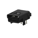 TE Connectivity Right Angle, Board Mount, Receptacle Type Mini USB 2.0 Type-B 2.0 USB C Connector