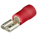 Knipex , 97 99 0 Insulated Crimp Blade Terminal, 22AWG to 16AWG, Red