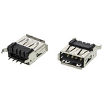 ASSMANN WSW Straight, Through Hole Type A 2.0 USB Connector