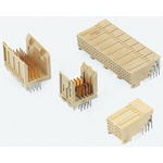 TE Connectivity, Z-PACK 2mm Pitch Futurebus+ Backplane Connector, Female, Right Angle, 5 Row, 30 Way