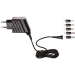 Egston, 9W Plug In Power Supply 6V dc, 1.5A, Level V Efficiency, 1 Output Switched Mode Power Supply, Type C