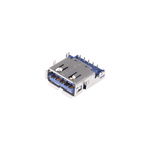 Wurth Elektronik Right Angle, Through Hole, Socket Type A 3.0 USB Connector