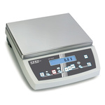 Kern Weighing Scale, 36kg Weight Capacity Type C - European Plug, Type G - British 3-pin, With RS Calibration