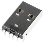 Molex Right Angle, Through Hole, Plug Type A 2.0 USB Connector