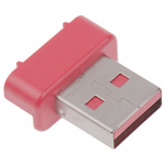 Rosenberger Straight, Panel Mount, Plug Type A 2.0 USB Connector