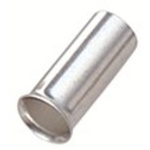 RS PRO Crimp Bootlace Ferrule, 6mm Pin Length, 1.5 mm, 1.9 mm Pin Diameter, 0.75mm² Wire Size