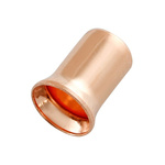 RS PRO Crimp Bootlace Ferrule, 9.5mm Pin Length, 6.1 mm, 7.5 mm Pin Diameter, 0.75mm² Wire Size