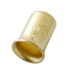 RS PRO Crimp Bootlace Ferrule, 9.5mm Pin Length, 6.1 mm, 7.5 mm Pin Diameter, 0.75mm² Wire Size