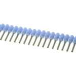 Weidmuller Insulated Crimp Bootlace Ferrule, 8mm Pin Length, 1.2mm Pin Diameter, 0.75mm² Wire Size, Blue