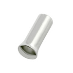 RS PRO Crimp Bootlace Ferrule, 9mm Pin Length, 3.2mm Pin Diameter, 4mm² Wire Size