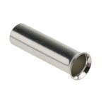 RS PRO Crimp Bootlace Ferrule, 12mm Pin Length, 3.2mm Pin Diameter, 4mm² Wire Size