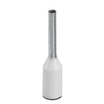 Phoenix Contact Bootlace Ferrule, 13.5mm Pin Length, 1.1mm Pin Diameter, White