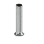 Phoenix Contact Bootlace Ferrule, 8mm Pin Length, 1.4mm Pin Diameter, Silver