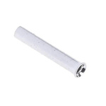 RS PRO Bootlace Ferrule, 10mm Pin Length, 1.7mm Pin Diameter, 1mm² Wire Size, Silver