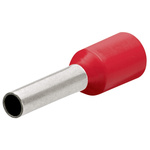 Knipex, 97 99 Insulated Ferrule, 18mm Pin Length, 4.5mm Pin Diameter, Red