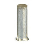 Wago, 216 Ferrule, 10mm Pin Length, 4mm Pin Diameter, Silver