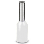 Phoenix Contact, AI0.5 - 6 WH Insulated Bootlace Ferrule Kit, 6mm Pin Length, 1.1mm Pin Diameter, White