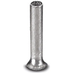 Phoenix Contact, A6 -10 Crimp Bootlace Ferrule, 9mm Pin Length, 3.5mm Pin Diameter, 6mm² Wire Size