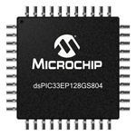 dsPIC33EP128GS804-I/PT Microchip dsPIC33EP, 16bit Digital Signal Processor 60MHz 128 kB Flash 44-Pin TQFP