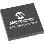 DSPIC33EP256MC204-I/PT Microchip DSPIC33EP256MC204, 16bit Digital Signal Processor 70MHz 256 kB Flash 44-Pin TQFP