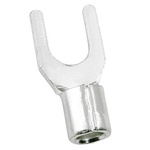 RS PRO Uninsulated Crimp Spade Connector, 4mm² to 6mm², 12AWG to 10AWG, 5.3mm Stud Size