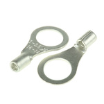 RS PRO Uninsulated Crimp Ring Terminal, 1.5mm² to 2.5mm², 16AWG to 14AWG, M8 Stud Size