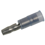 Molex, 19035 Insulated Male Crimp Bullet Connector, 16AWG to 14AWG, 4.32mm Bullet diameter, Blue