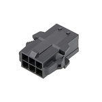 Molex, 172767 8 Way Nylon Crimp Terminal Housing, Black