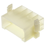 TE Connectivity, AMP FASTIN-FASTON 8 Way Nylon 66 Crimp Terminal Housing, 6.35mm Tab Size, Natural