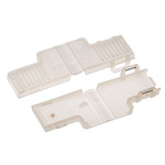TE Connectivity, FASTON .250 Nylon 66 Crimp Terminal Housing, Natural